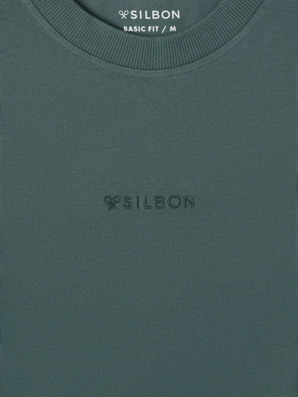 Silbon t-shirt in green shade