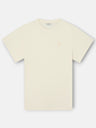 Camiseta logo smile crema