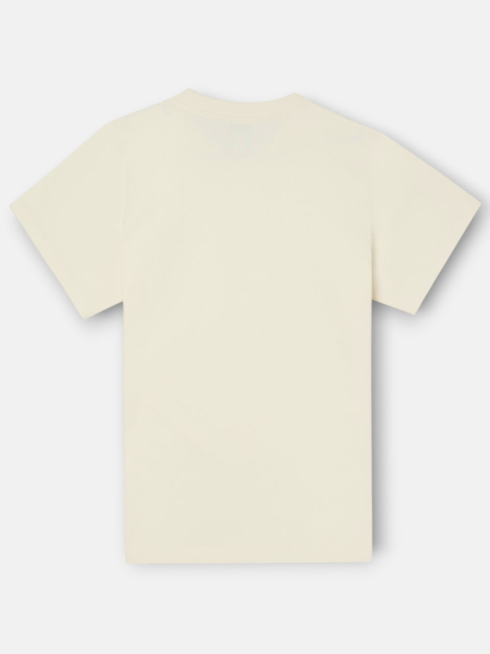 Cream smile logo t-shirt