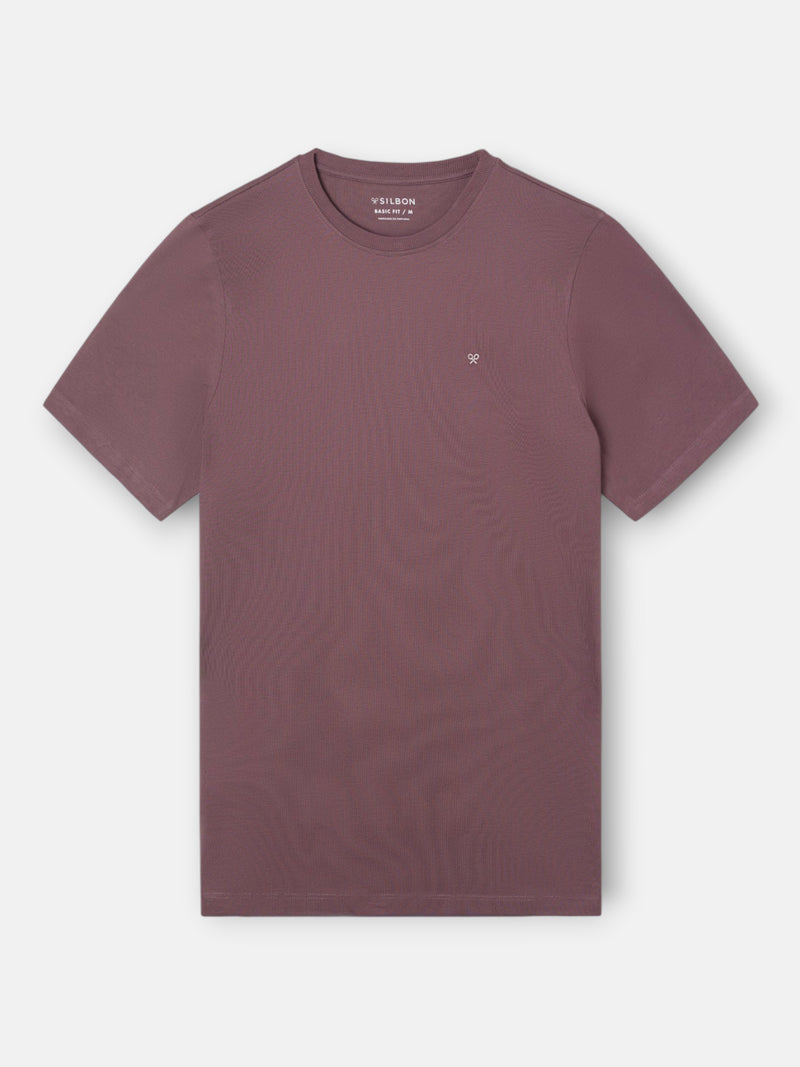 Classic burgundy minilogo t-shirt