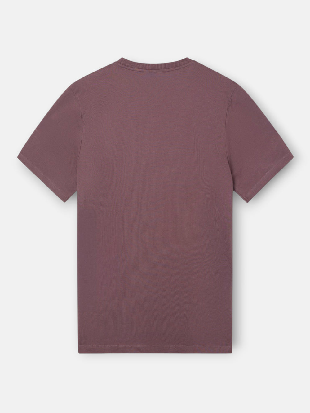 Camiseta clasica minilogo burdeos