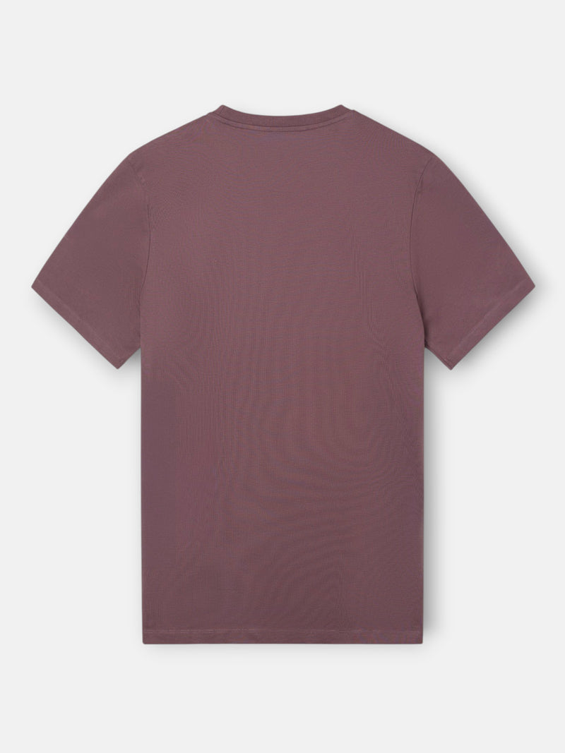 Classic burgundy minilogo t-shirt