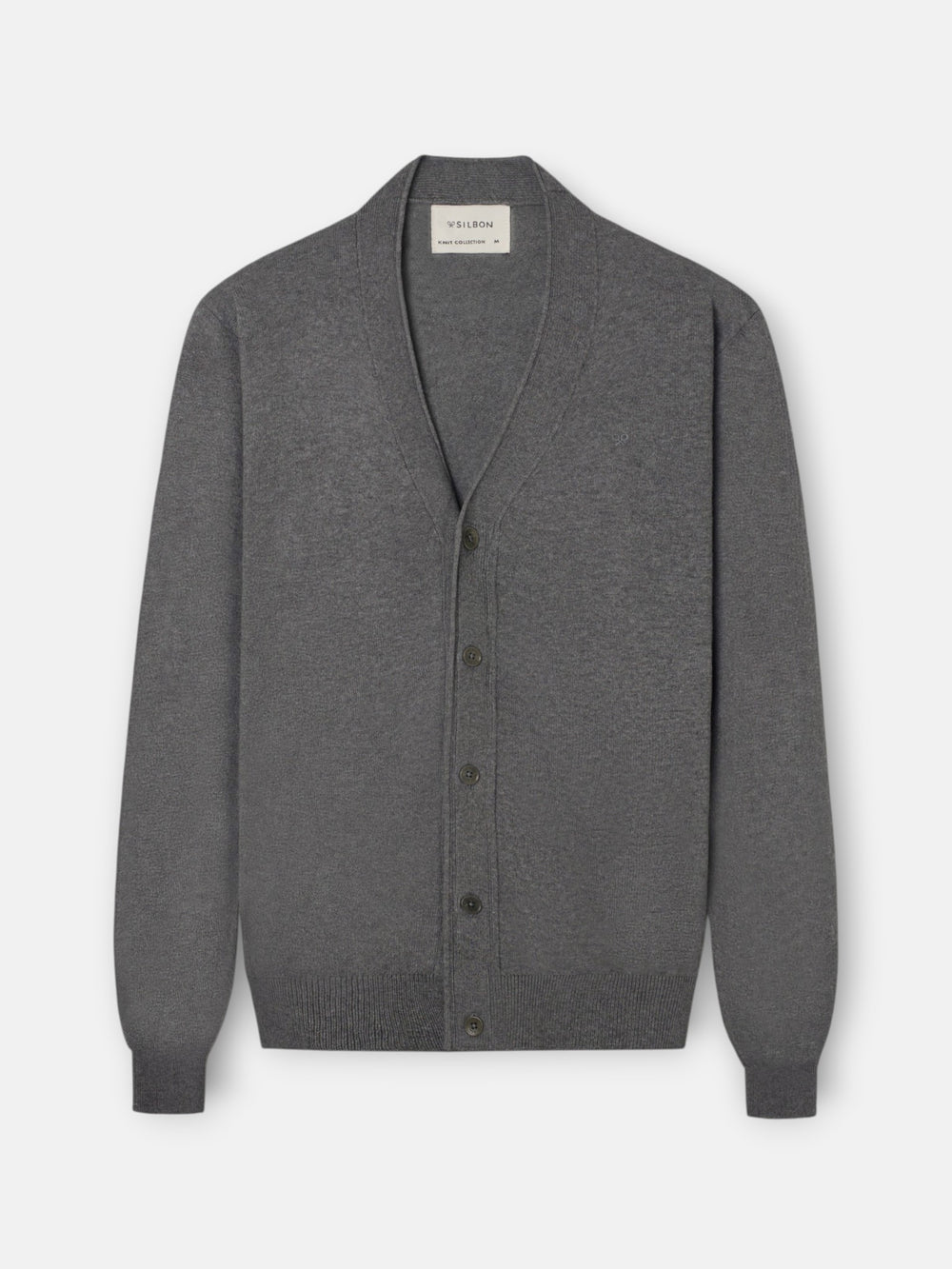 Classic grey cardigan