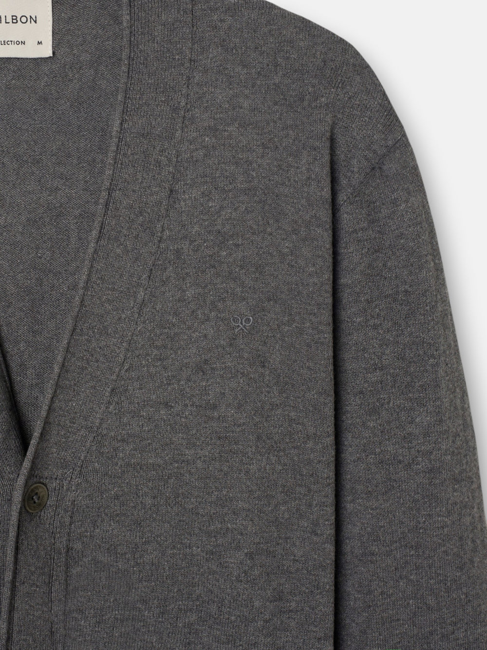 Classic grey cardigan