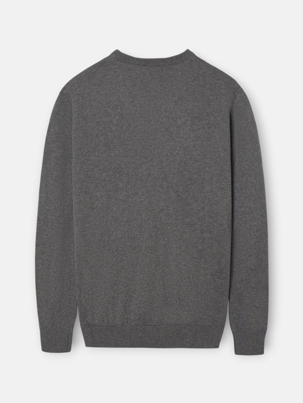 Jersey cuello pico gris