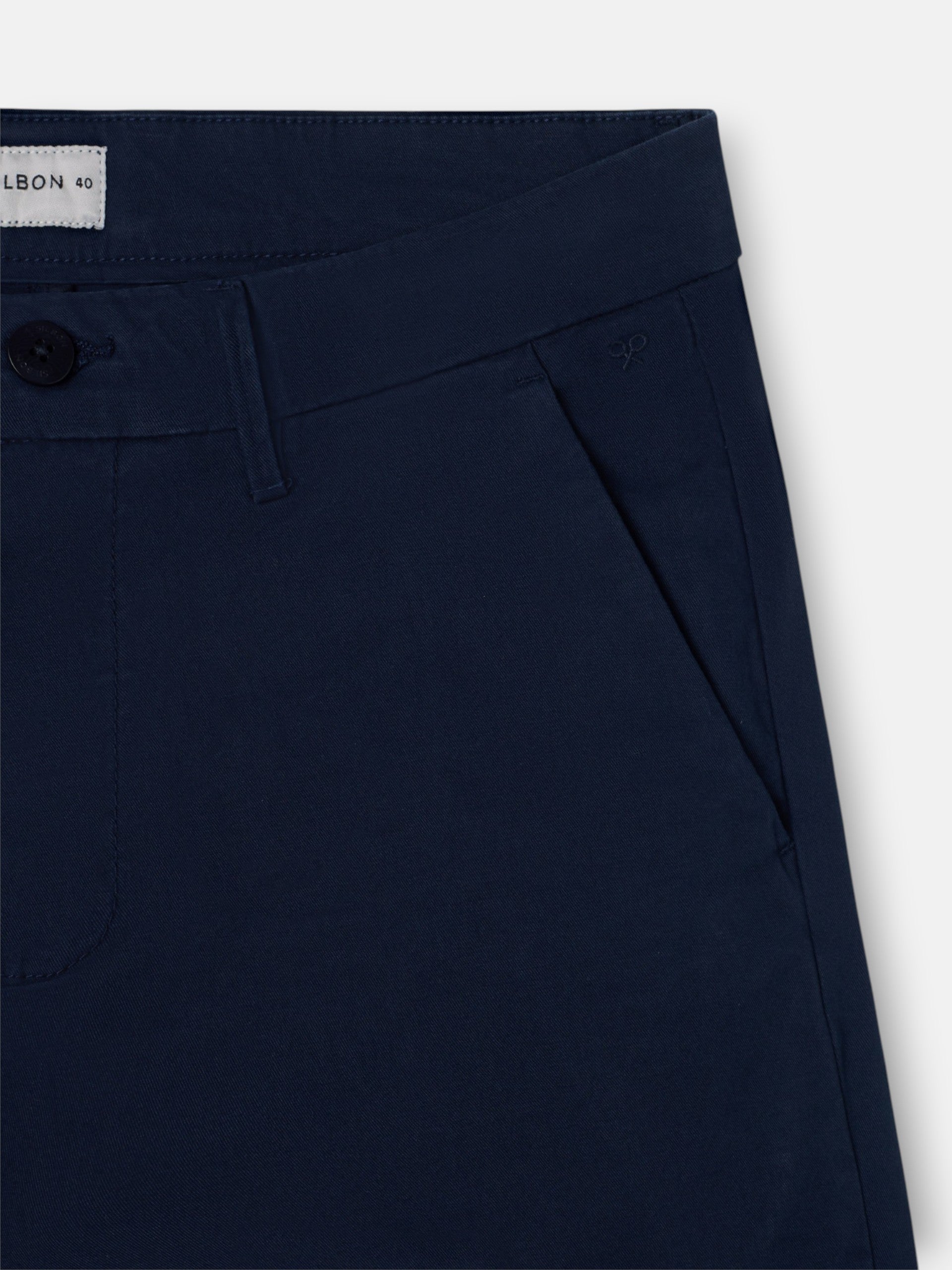 Pantalon sport chino azul marino