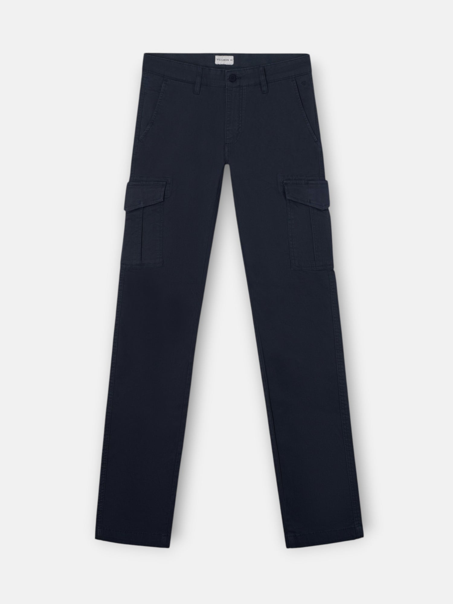 Pantalon sport cargo azul marino