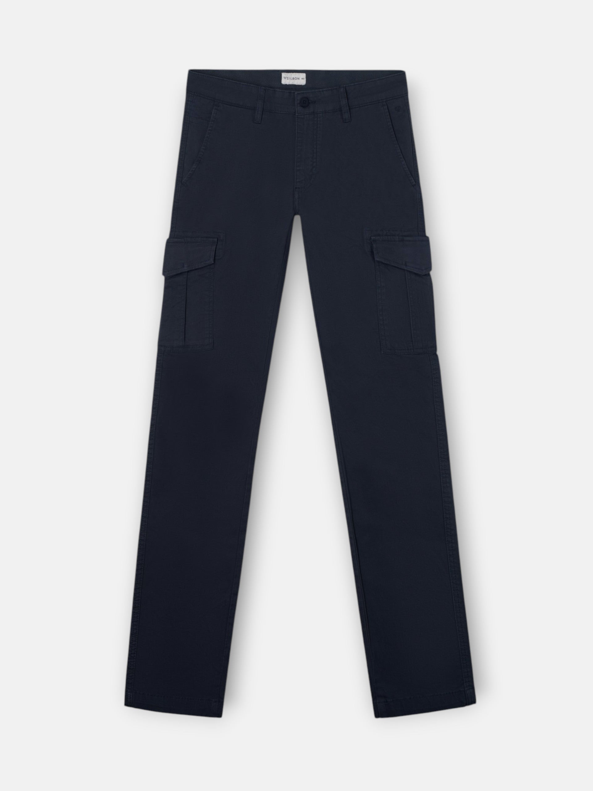 Pantalon sport cargo azul marino