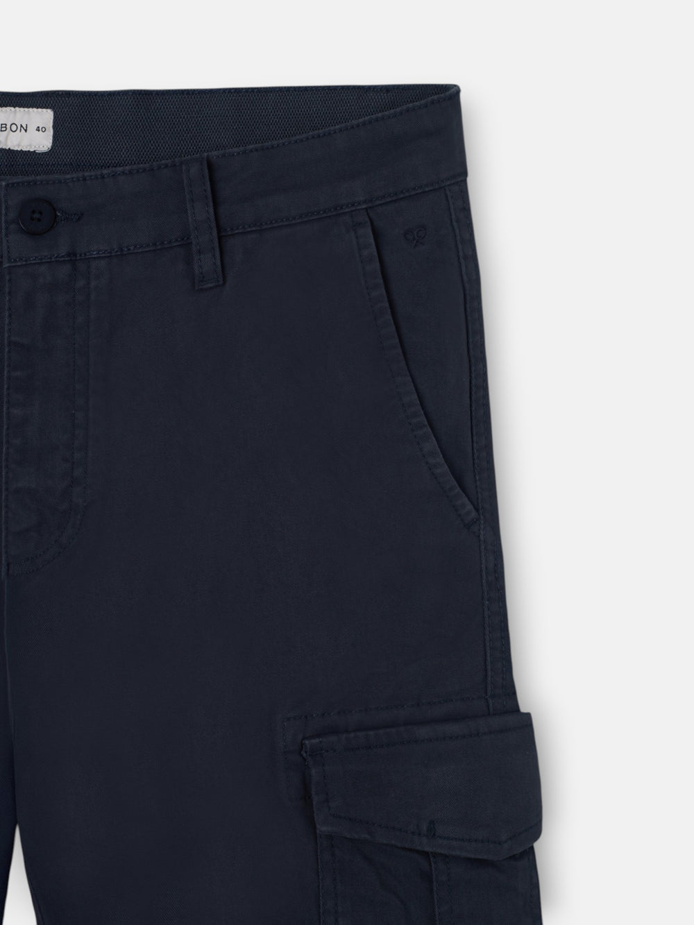 Pantalon sport cargo azul marino