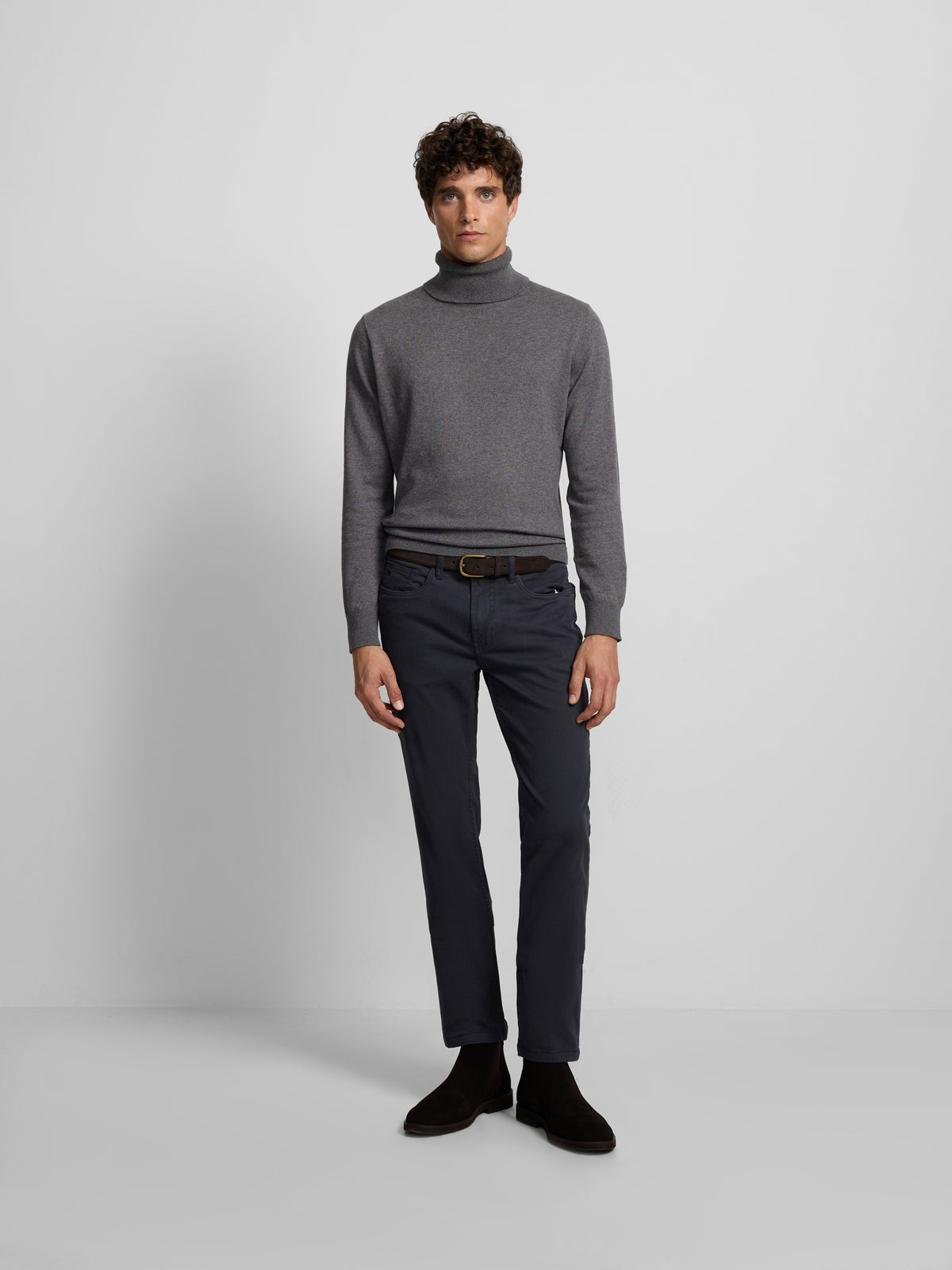 Pantalon sport cinco bolsillo azul marino