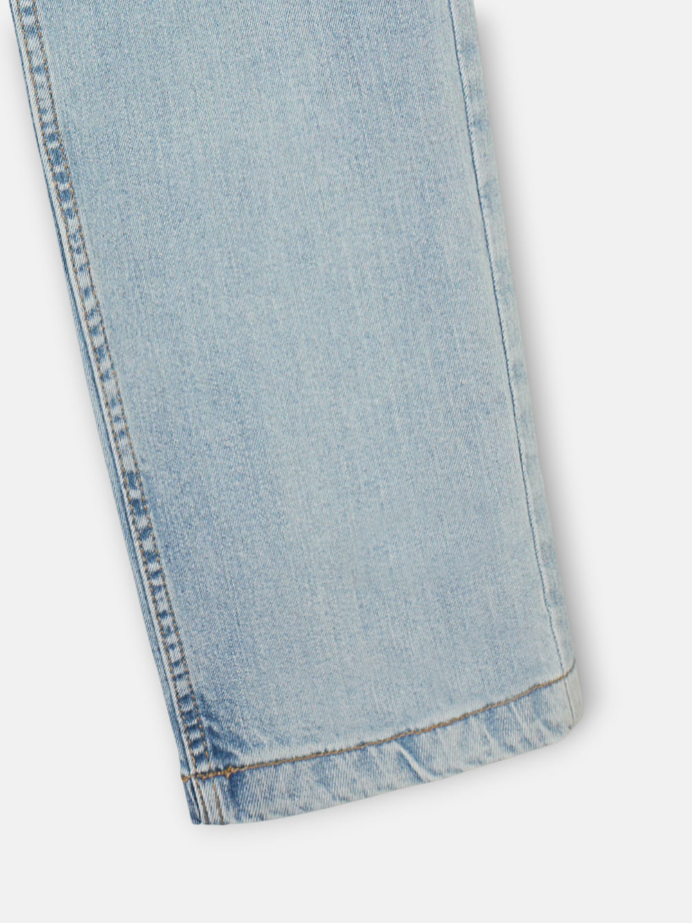 Light blue denim sport trousers