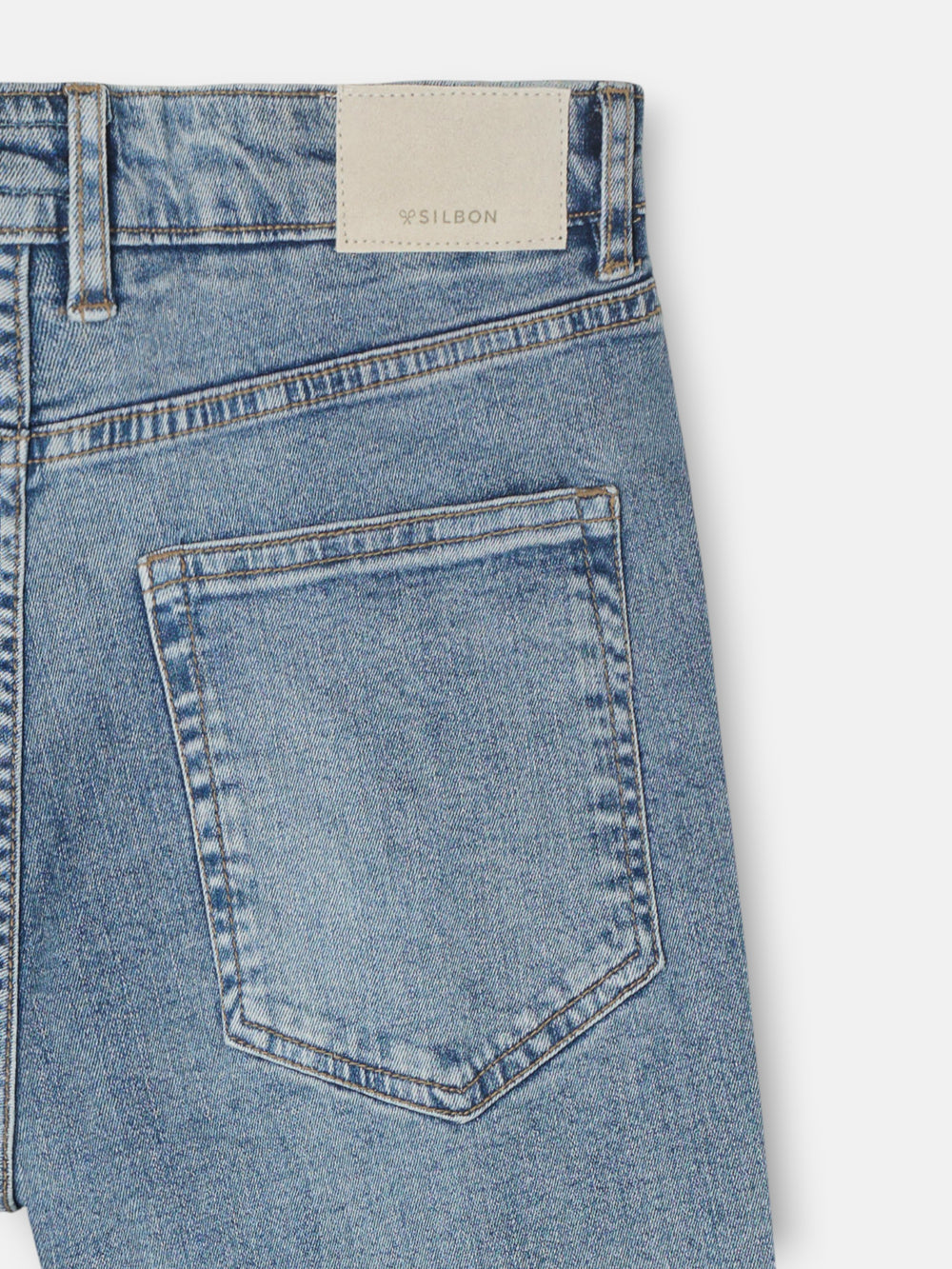 Pantalon sport denim azul medio