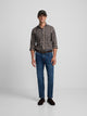Pantalon de sport en denim bleu foncé