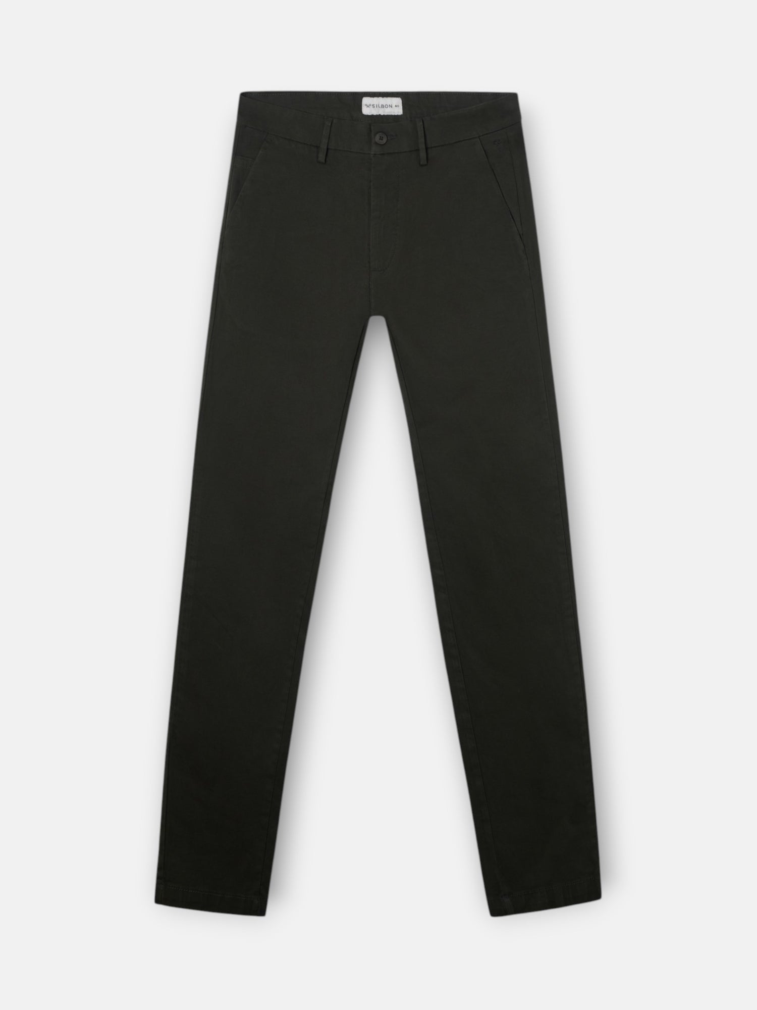 Pantalon sport chino verde oscuro