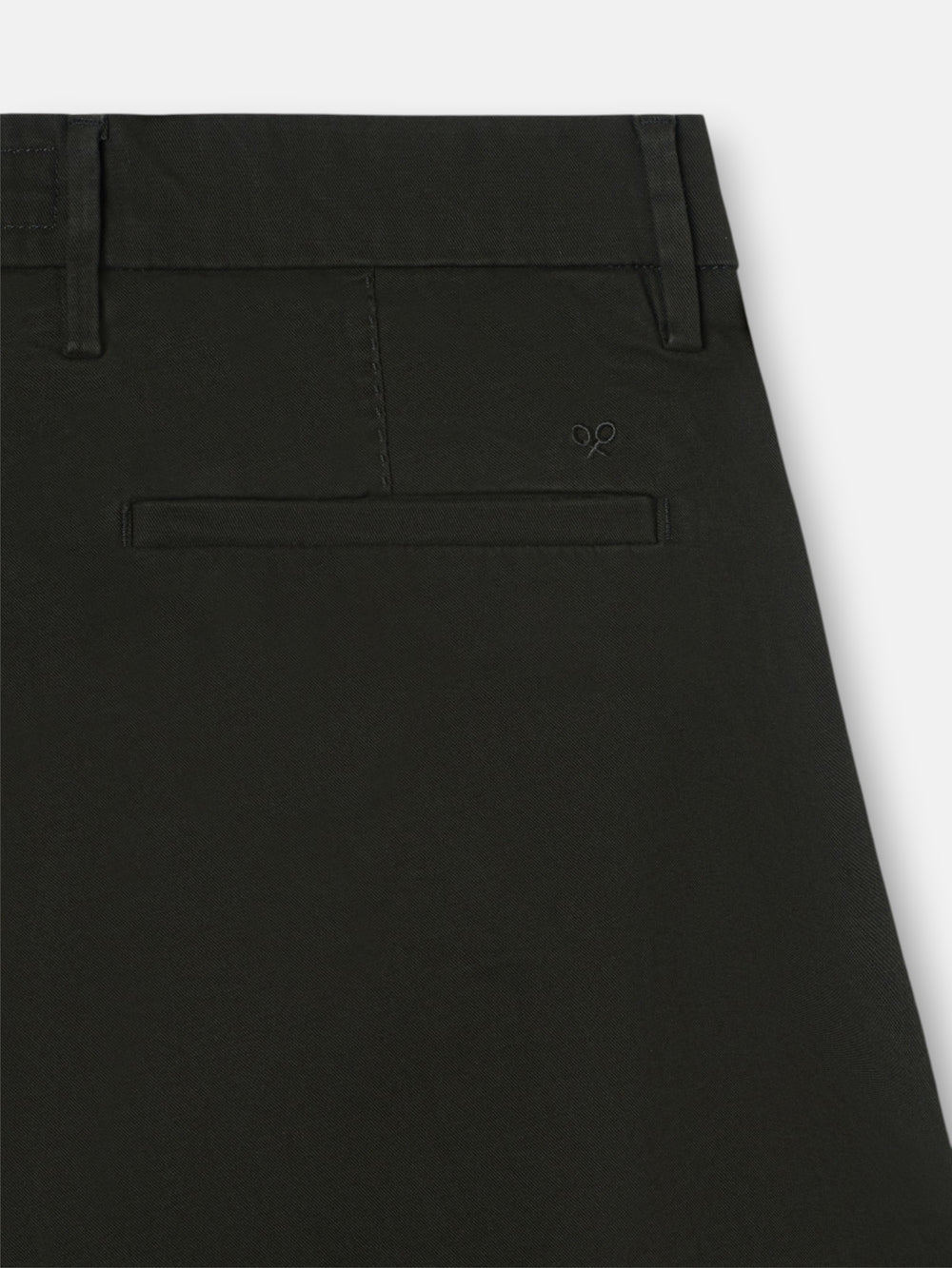 Pantalon sport chino verde oscuro