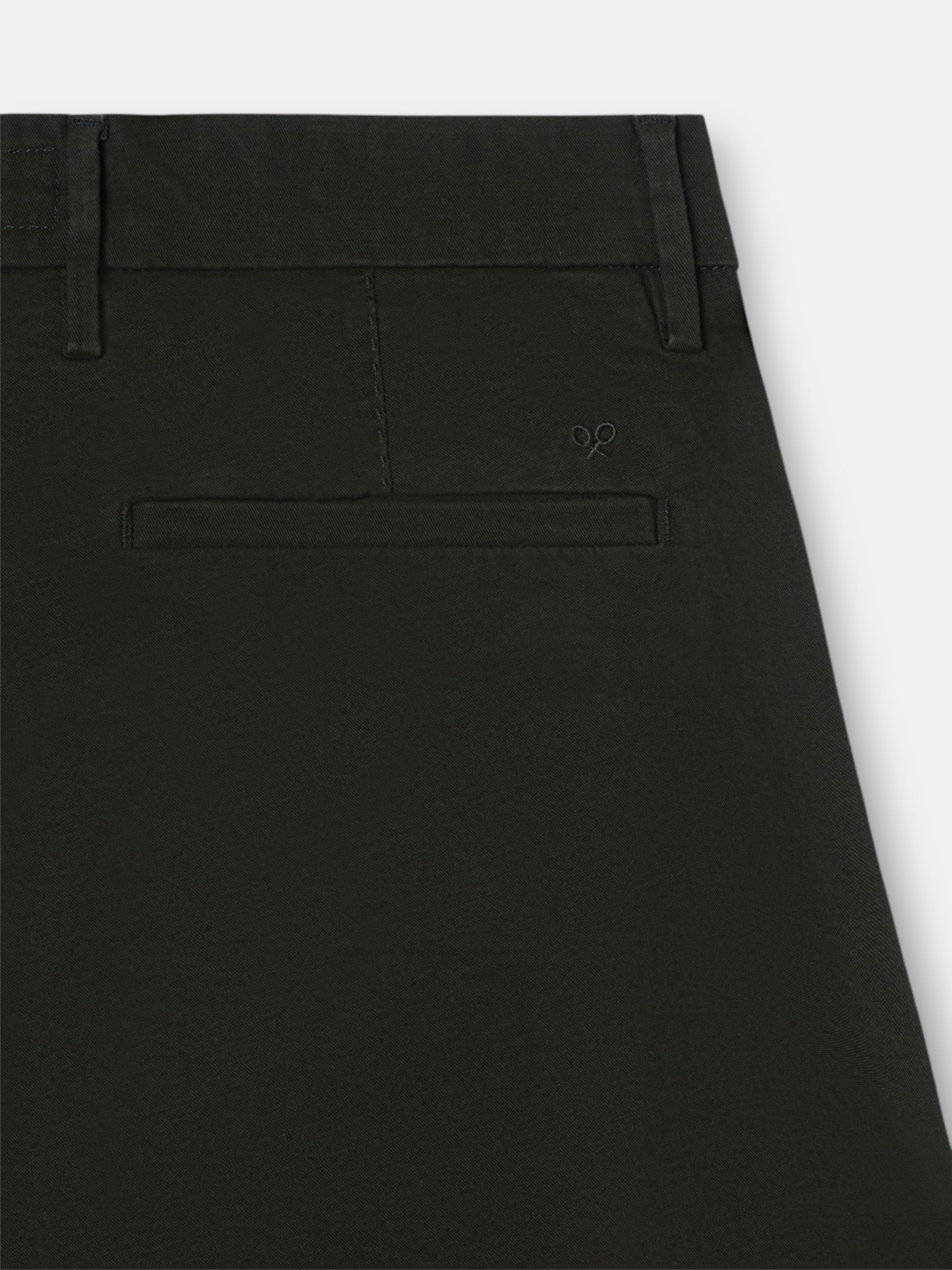 Pantalon sport chino verde oscuro