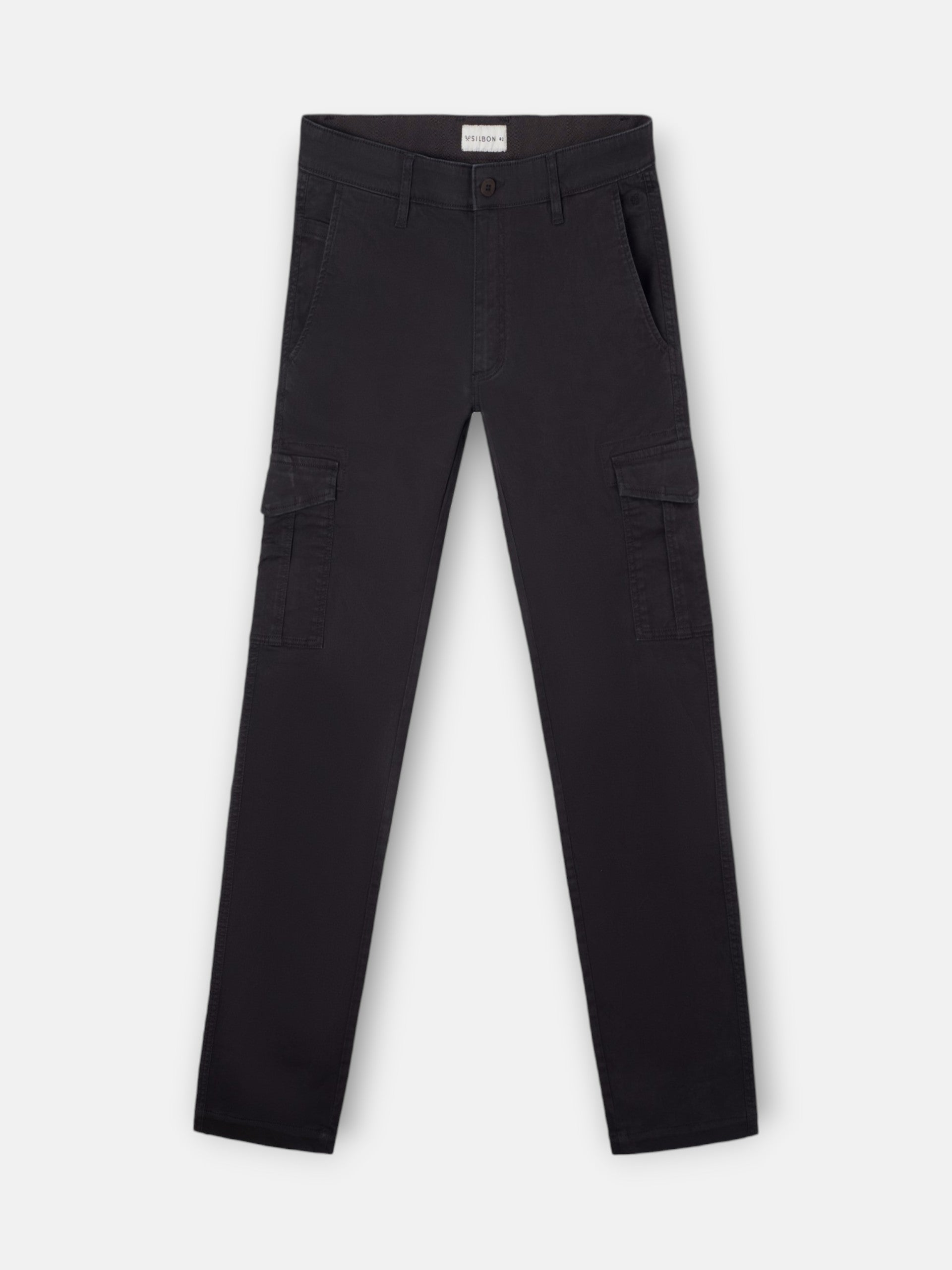 Pantalon sport cargo marron