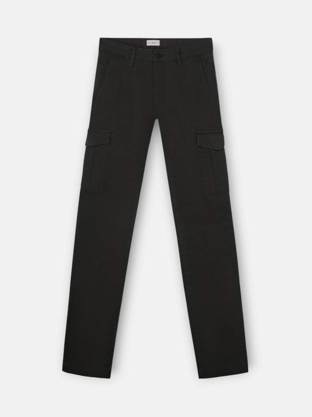 Pantalon sport cargo verde oscuro