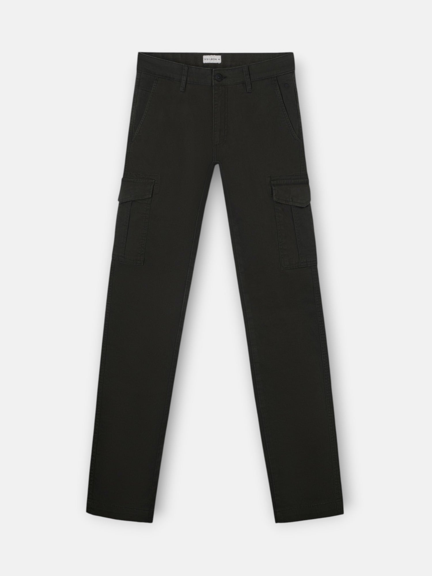 Pantalon sport cargo verde oscuro