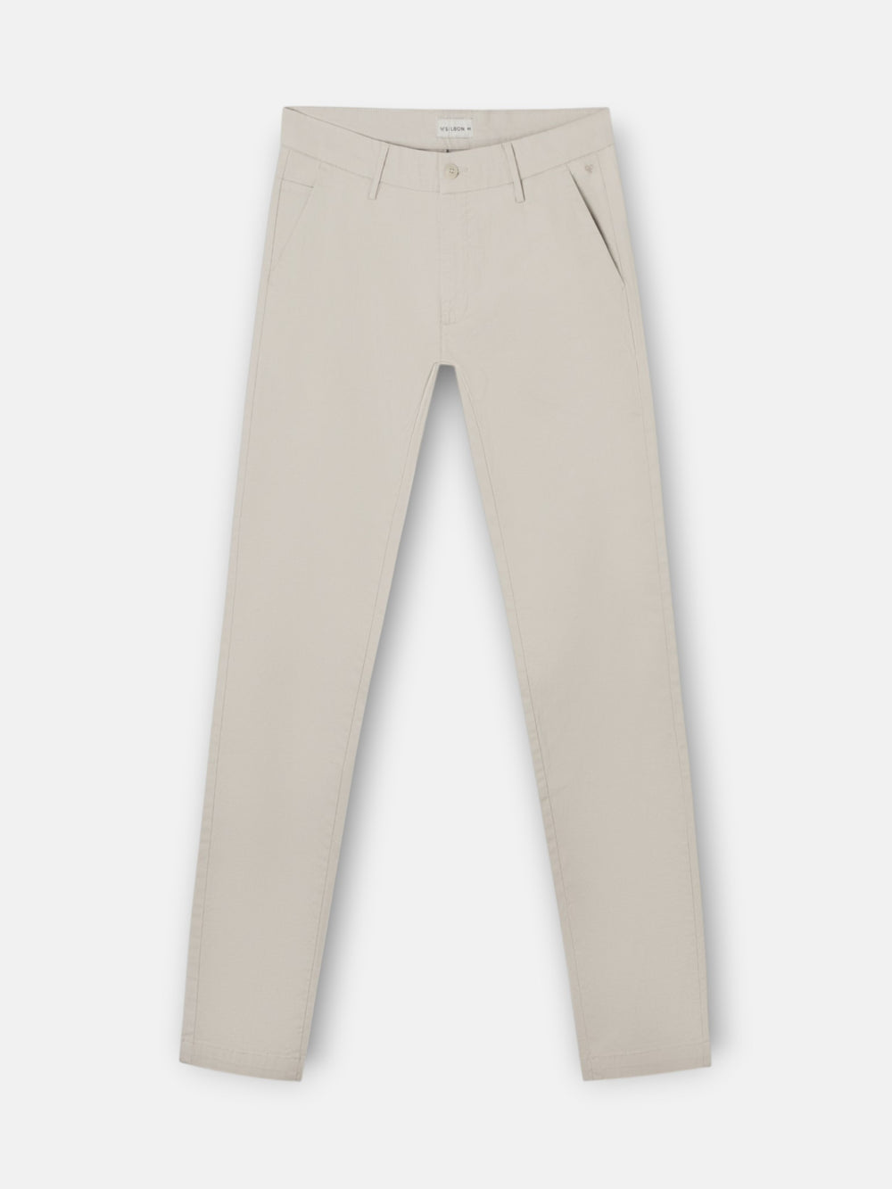 Pantalon sport chino beige