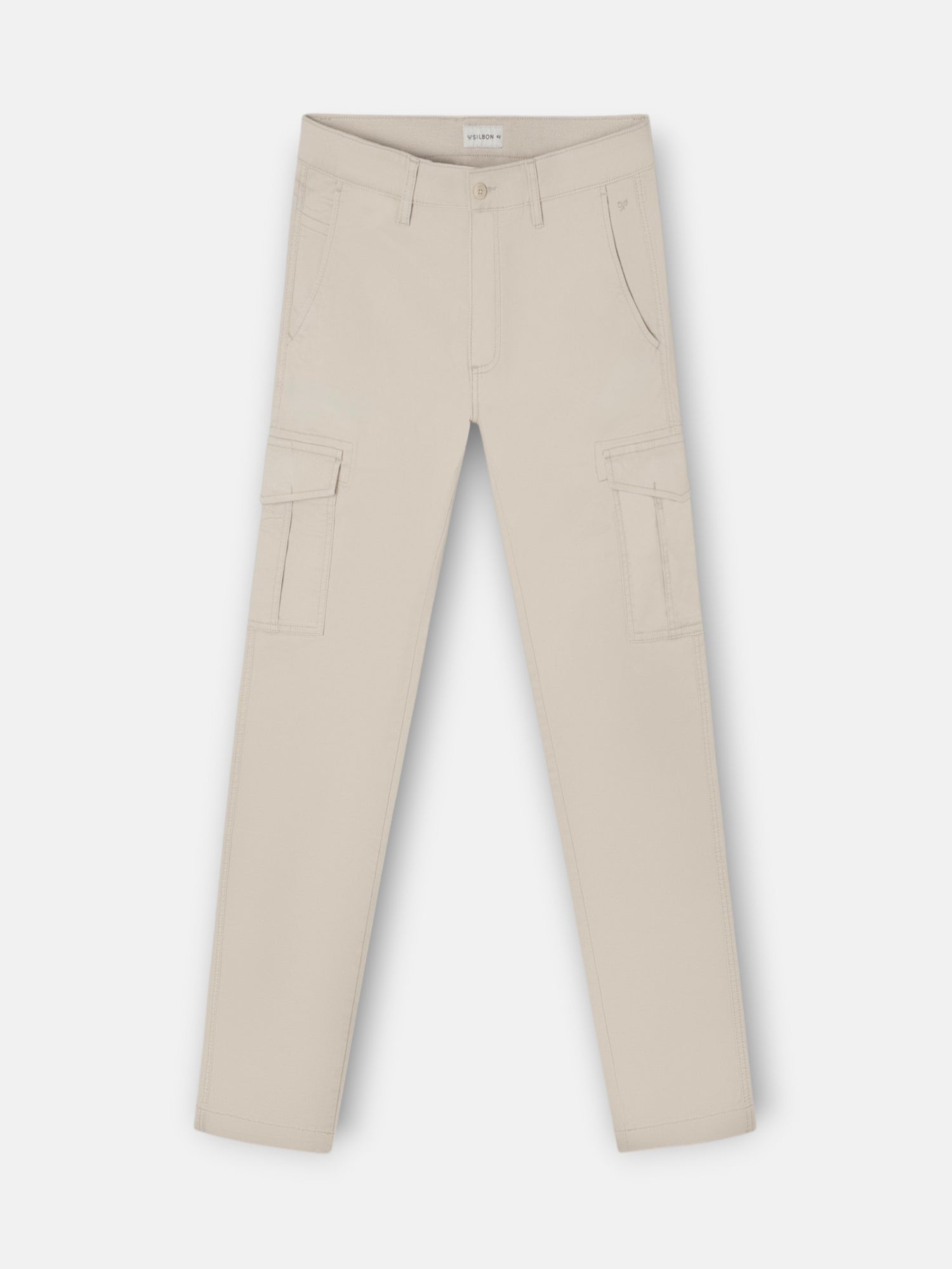 Pantalon sport cargo piedra medio