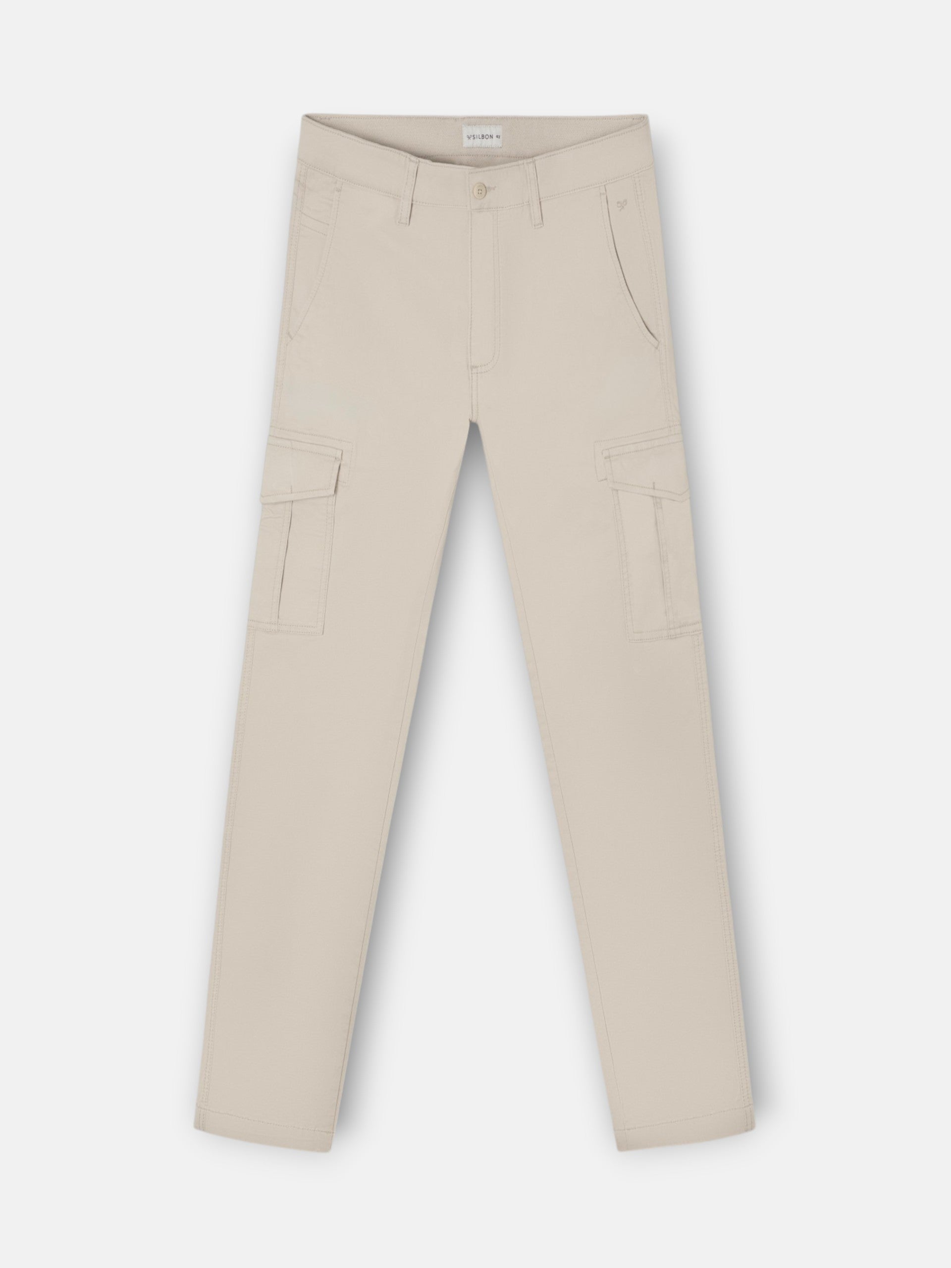 Pantalon sport cargo piedra medio
