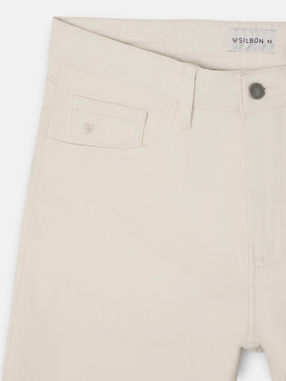 Pantalon sport cinco bolsillo piedra