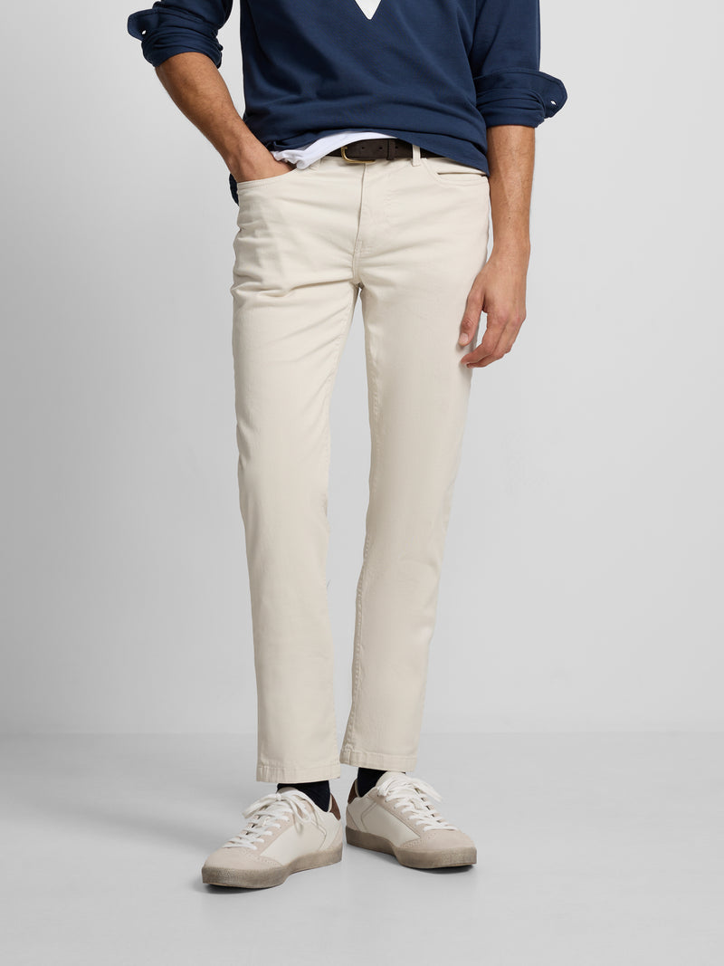 Five-pocket stone sport trousers