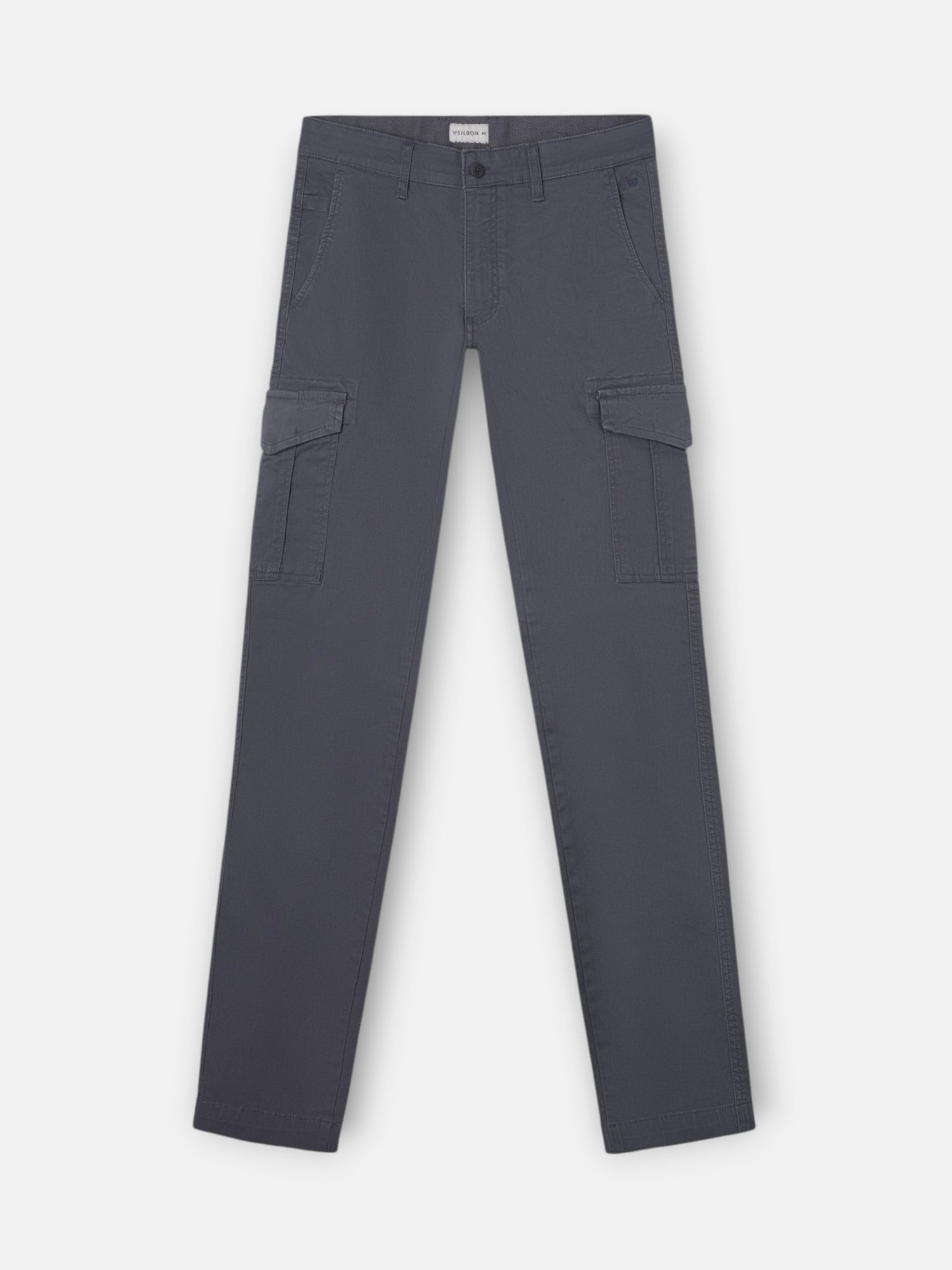 Pantalon sport cargo gris marengo