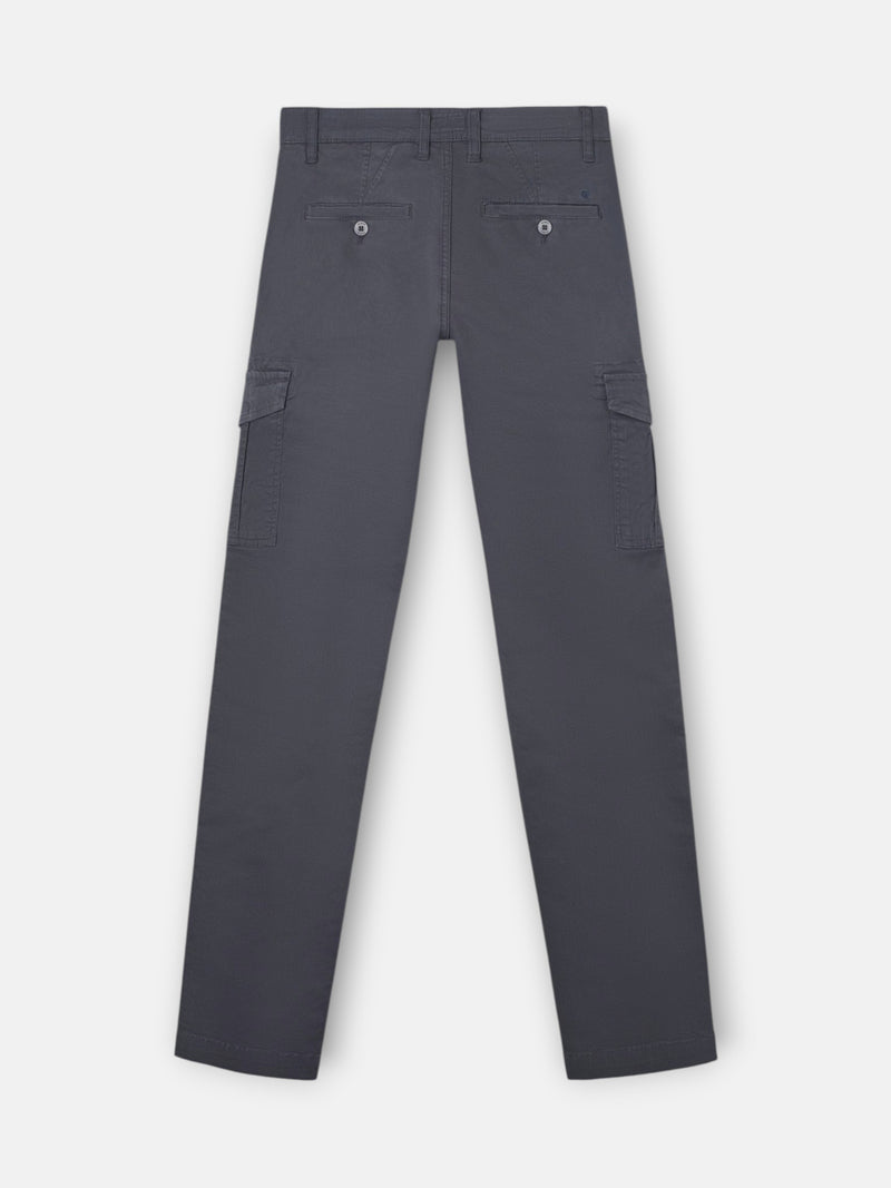 Pantalon sport cargo gris marengo