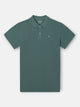 Polo manga corta verde oscuro
