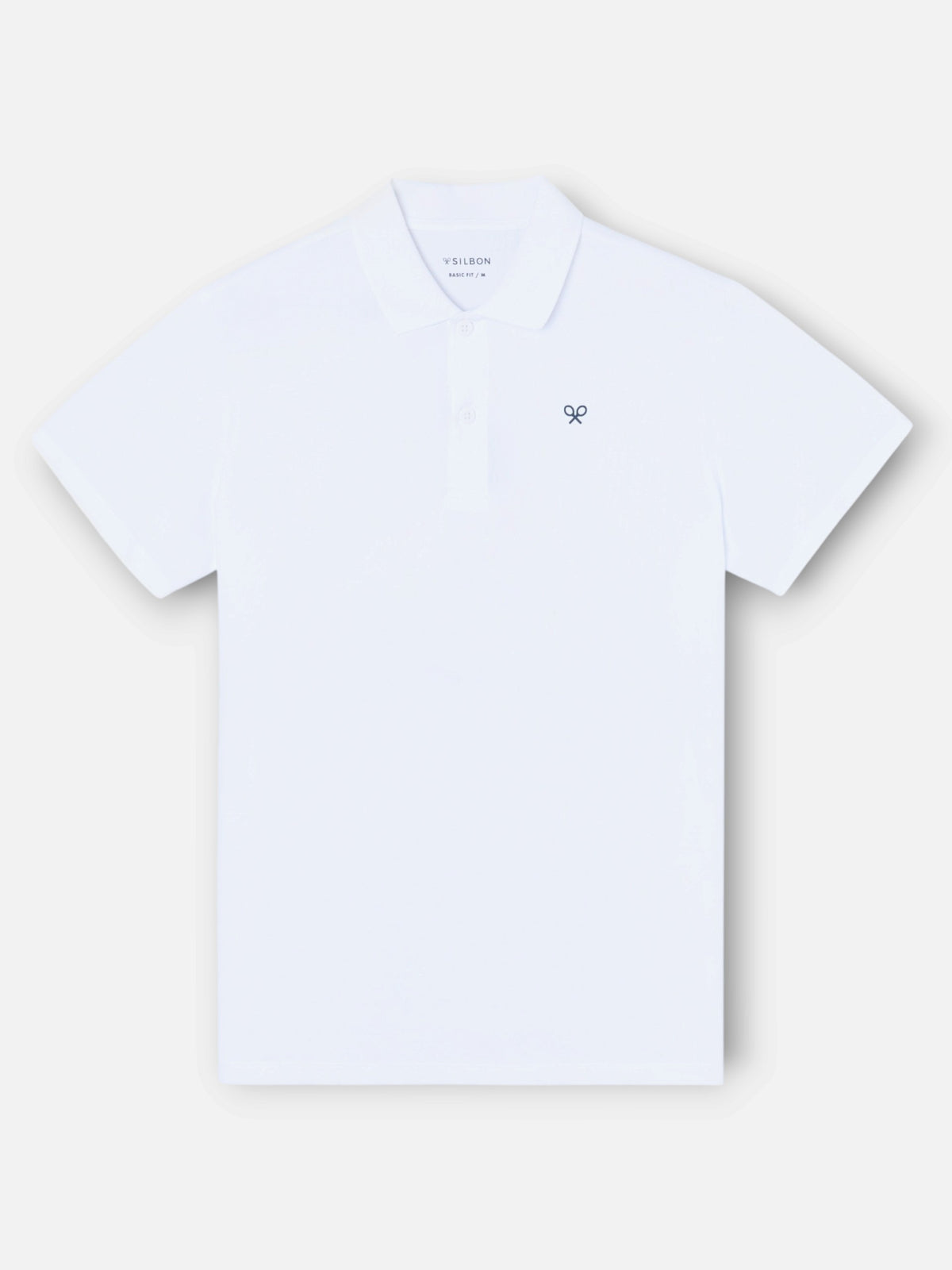 Polo tecnico blanco