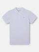 Polo manga corta gris