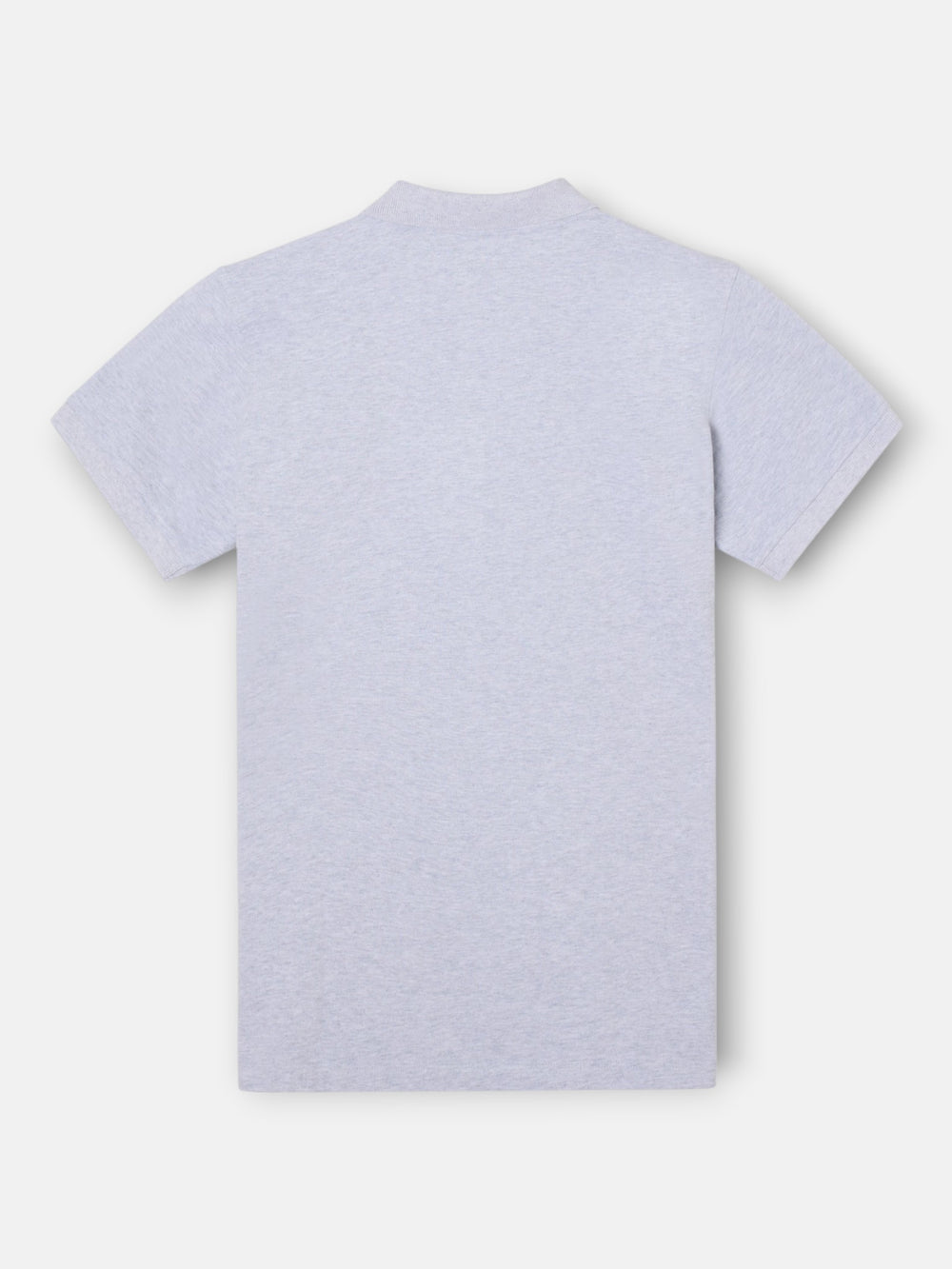 Short-sleeved grey polo