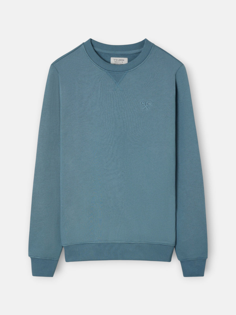 Sudadera raqueta relieve petroleo