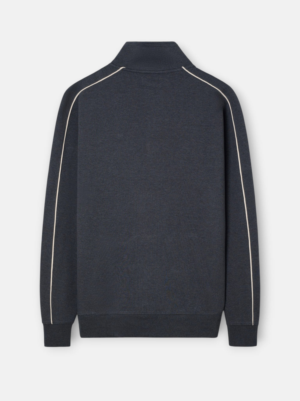 Sudadera media cremallera sb gris