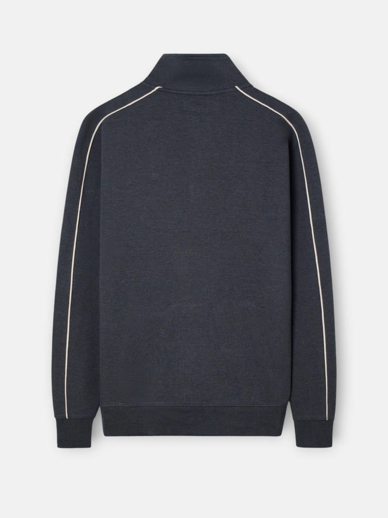 Half-zip SB sweatshirt grey
