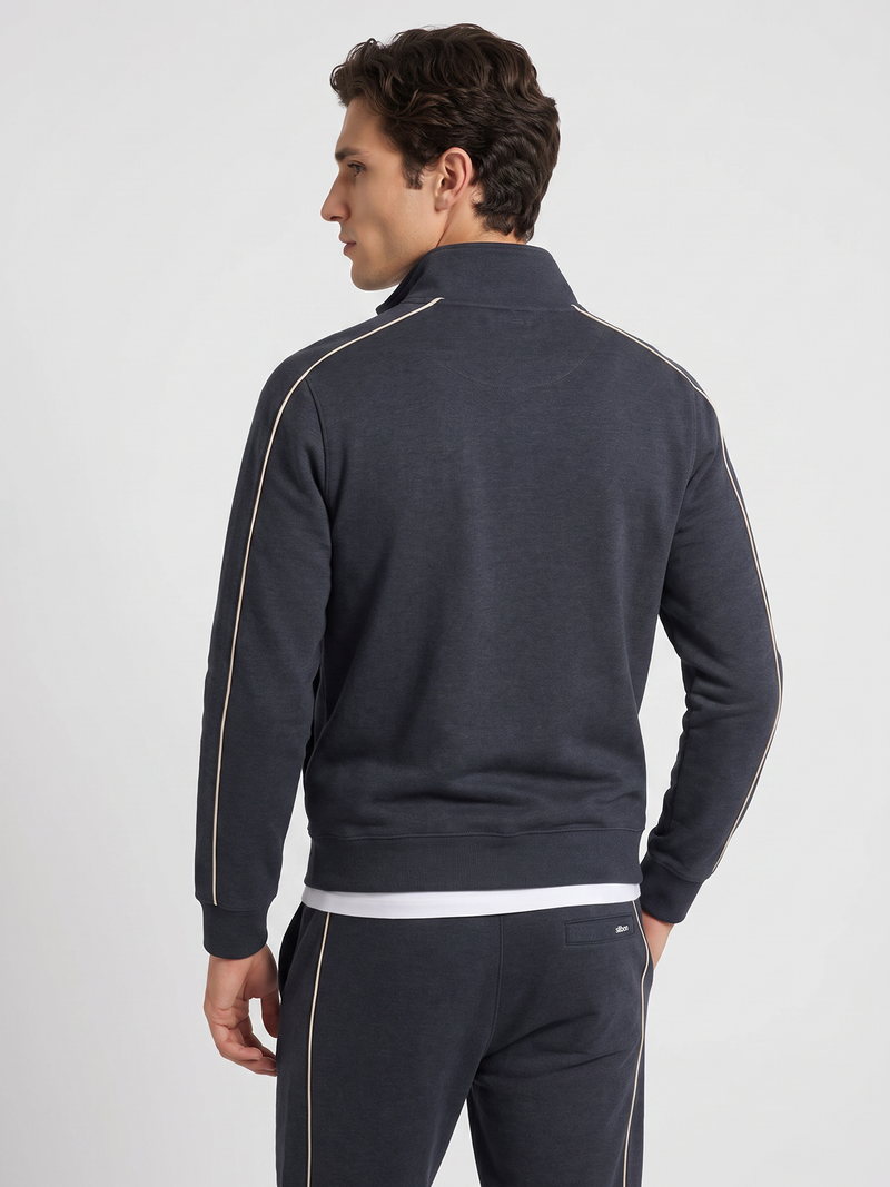 Half-zip SB sweatshirt grey