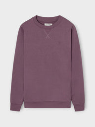 Sudadera miniparche burdeos