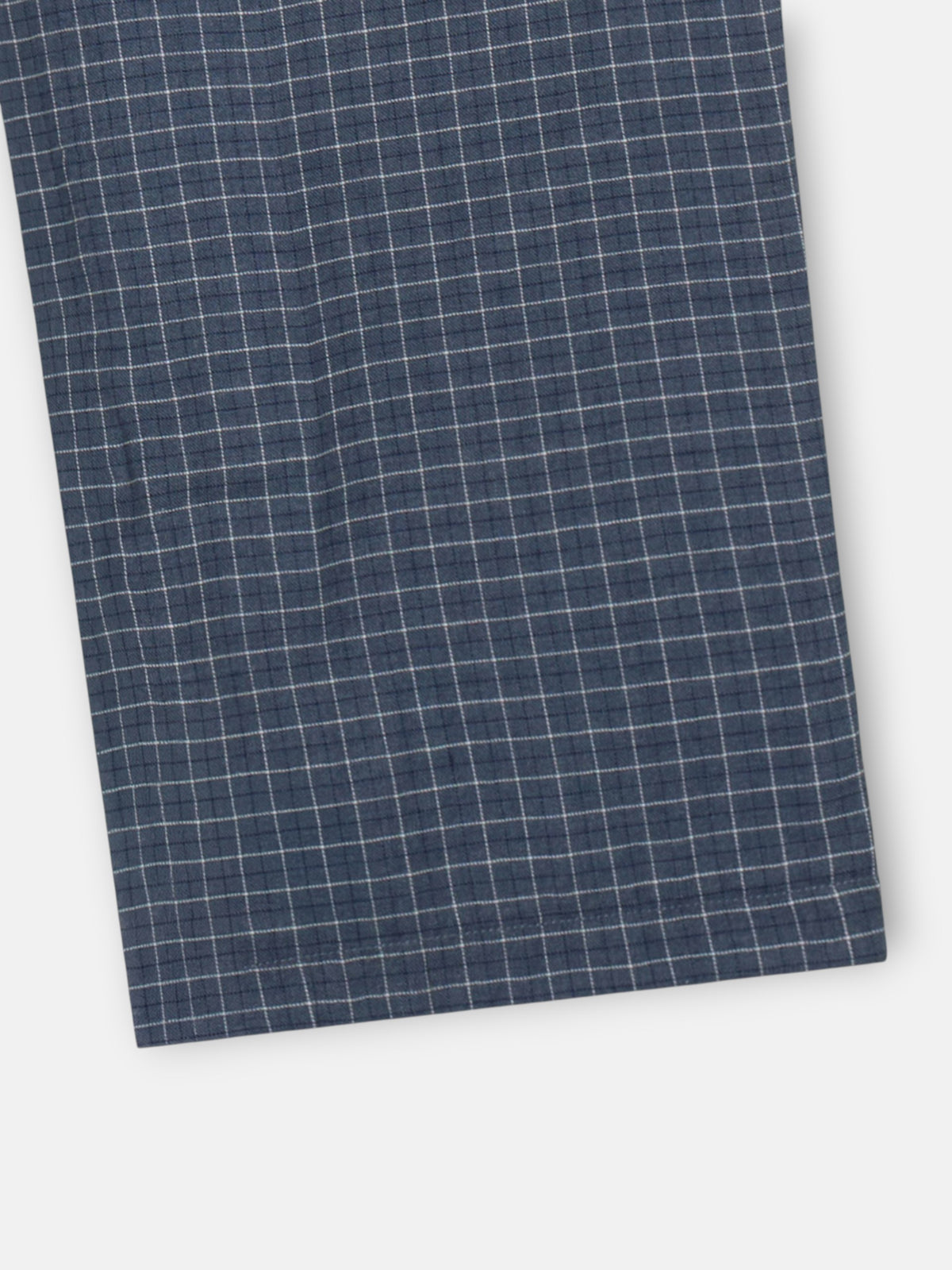Pijama cuadros azul marino