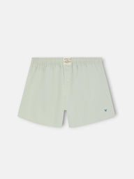 Plain green boxer with mini logo