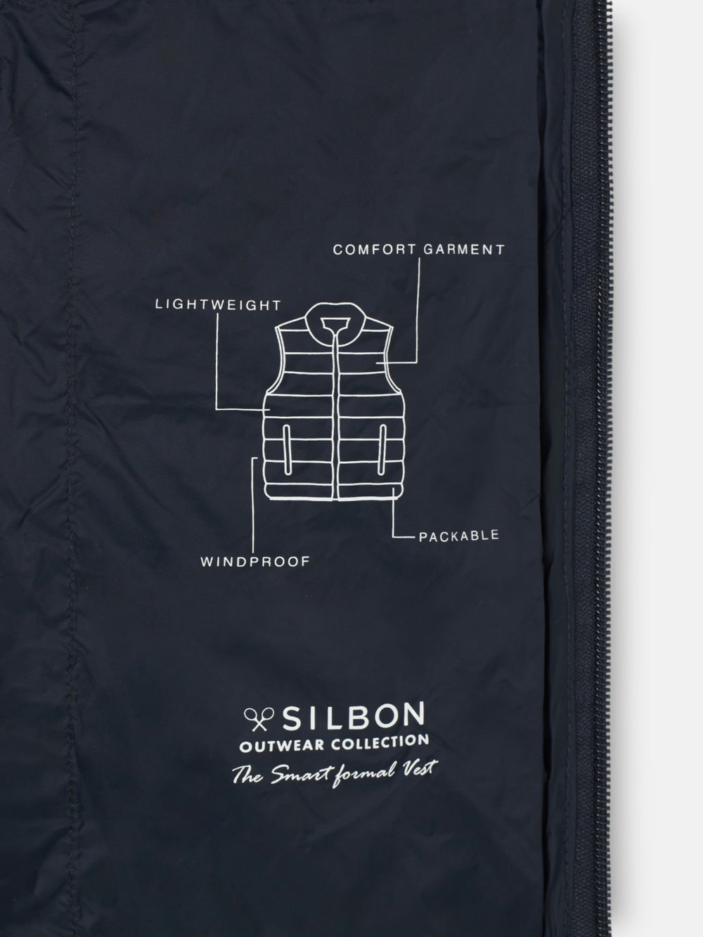 Chaleco ultralight azul marino