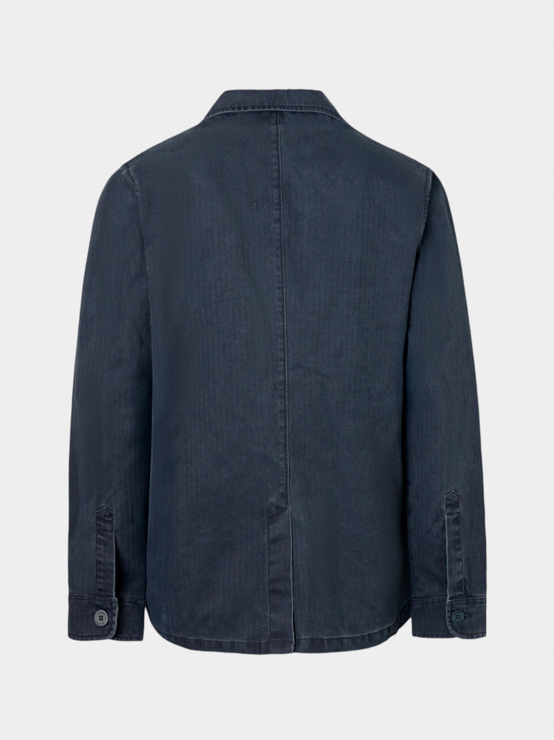 Semiblazer cruise espiga azul marino