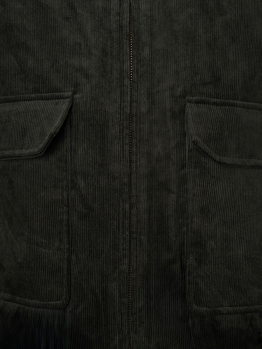 Chaqueta pana verde