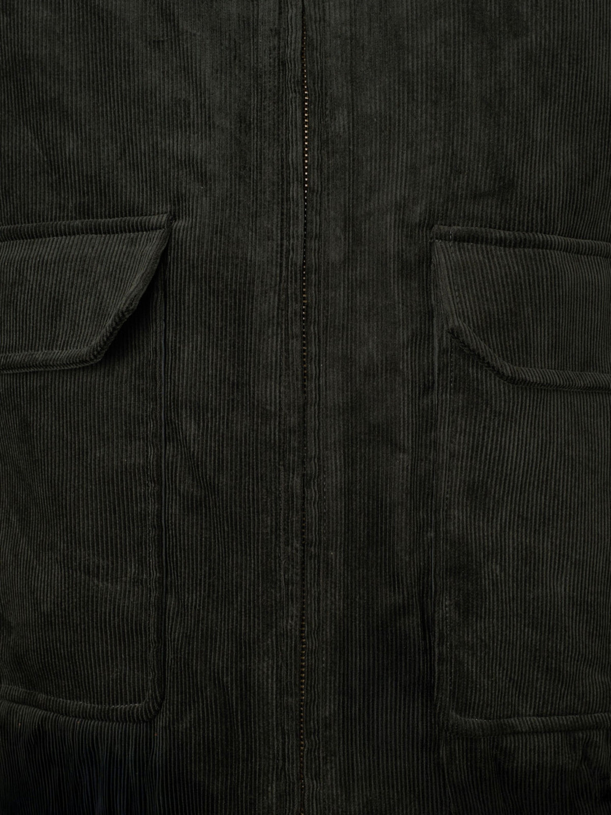 Chaqueta pana verde