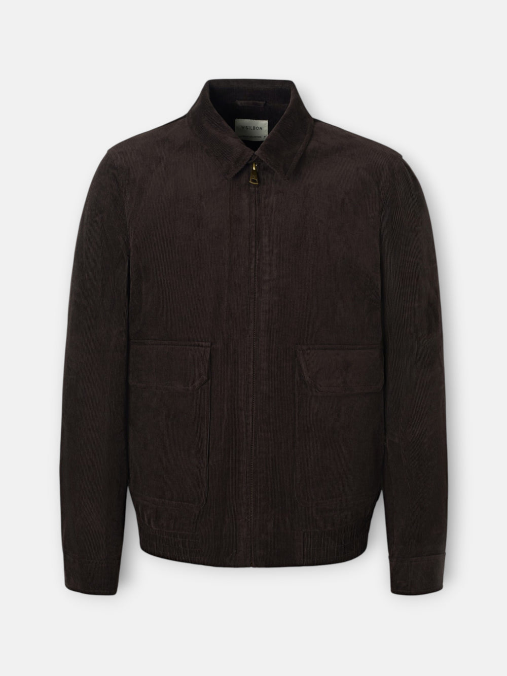 Chaqueta pana marron