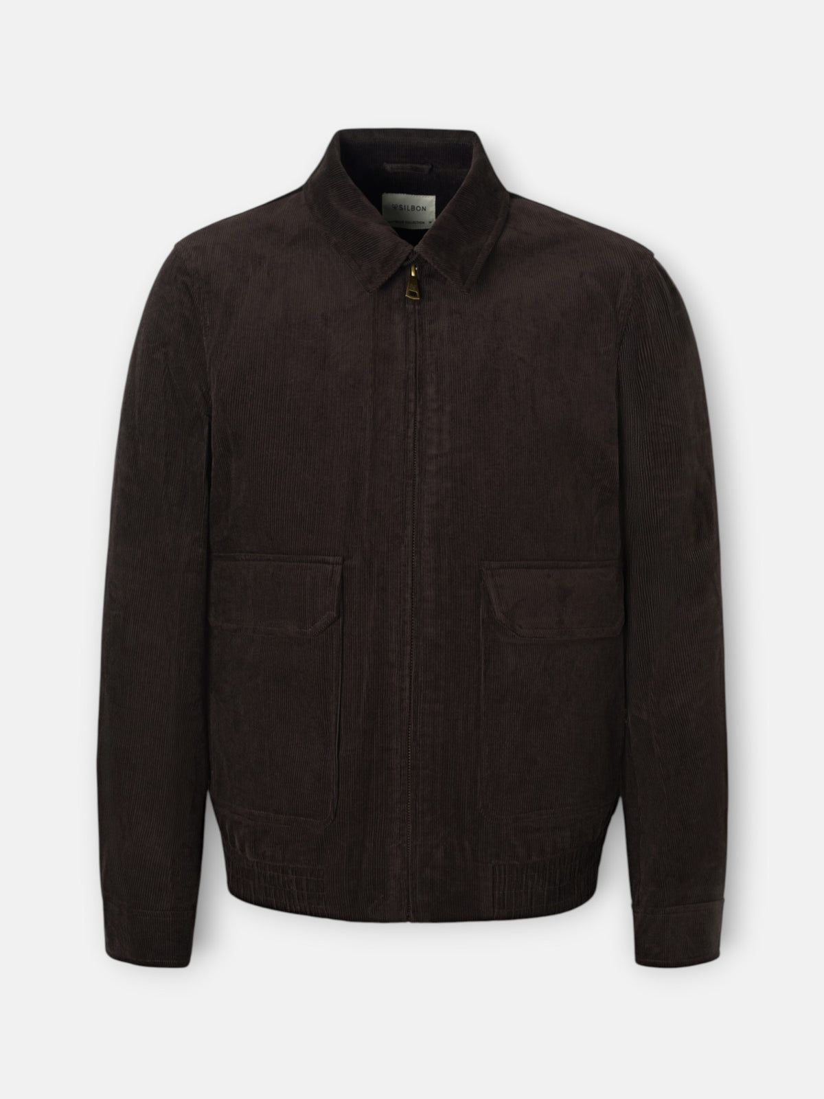 Chaqueta pana marron