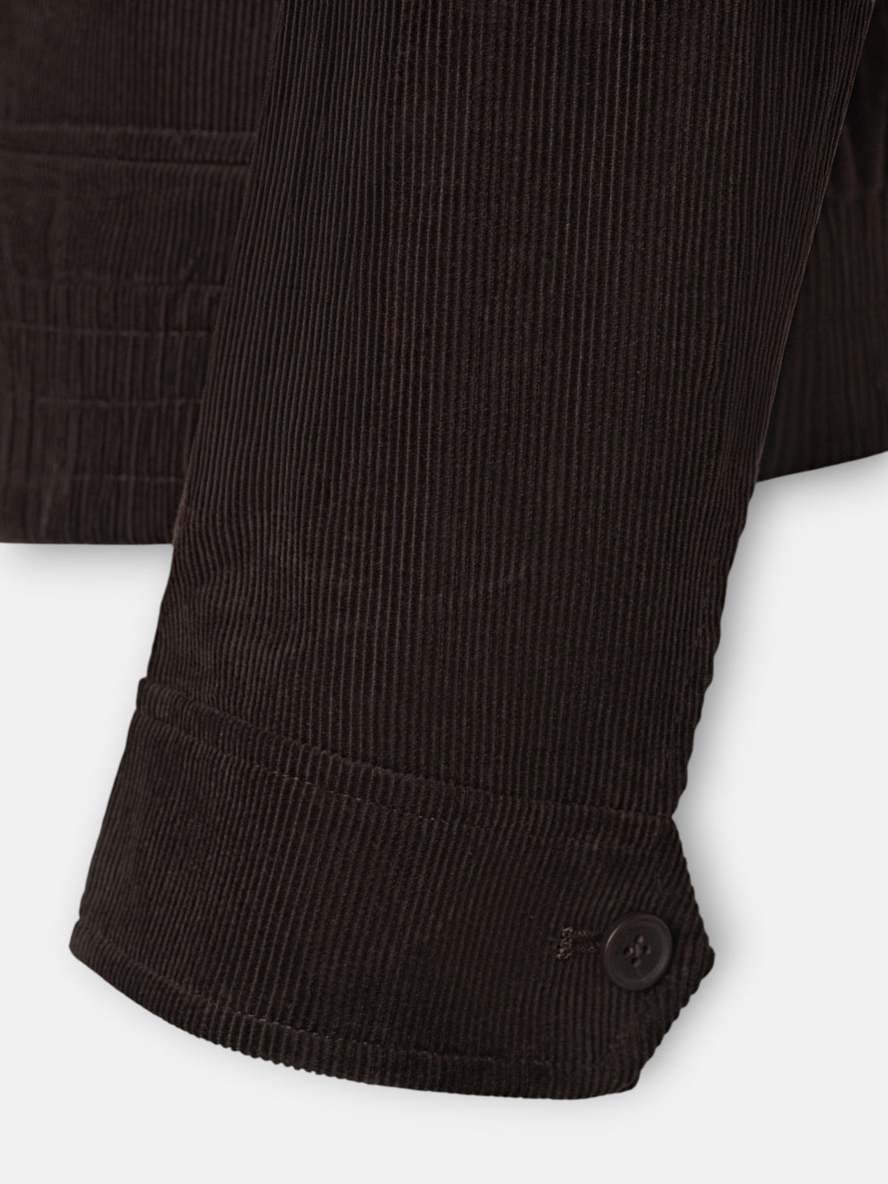 Chaqueta pana marron