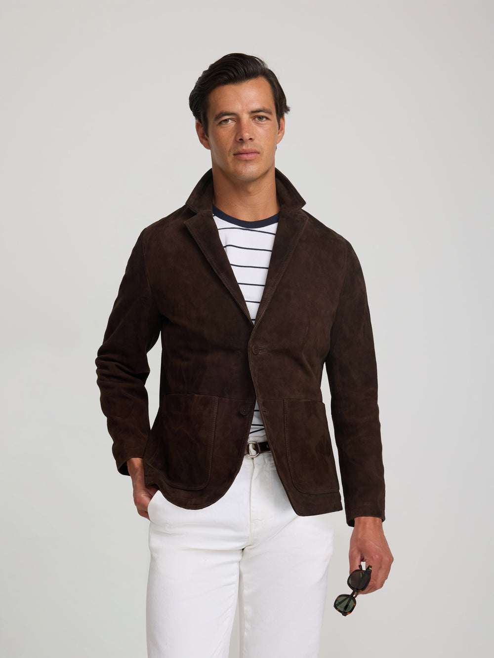 Semiblazer cruise pele castanha