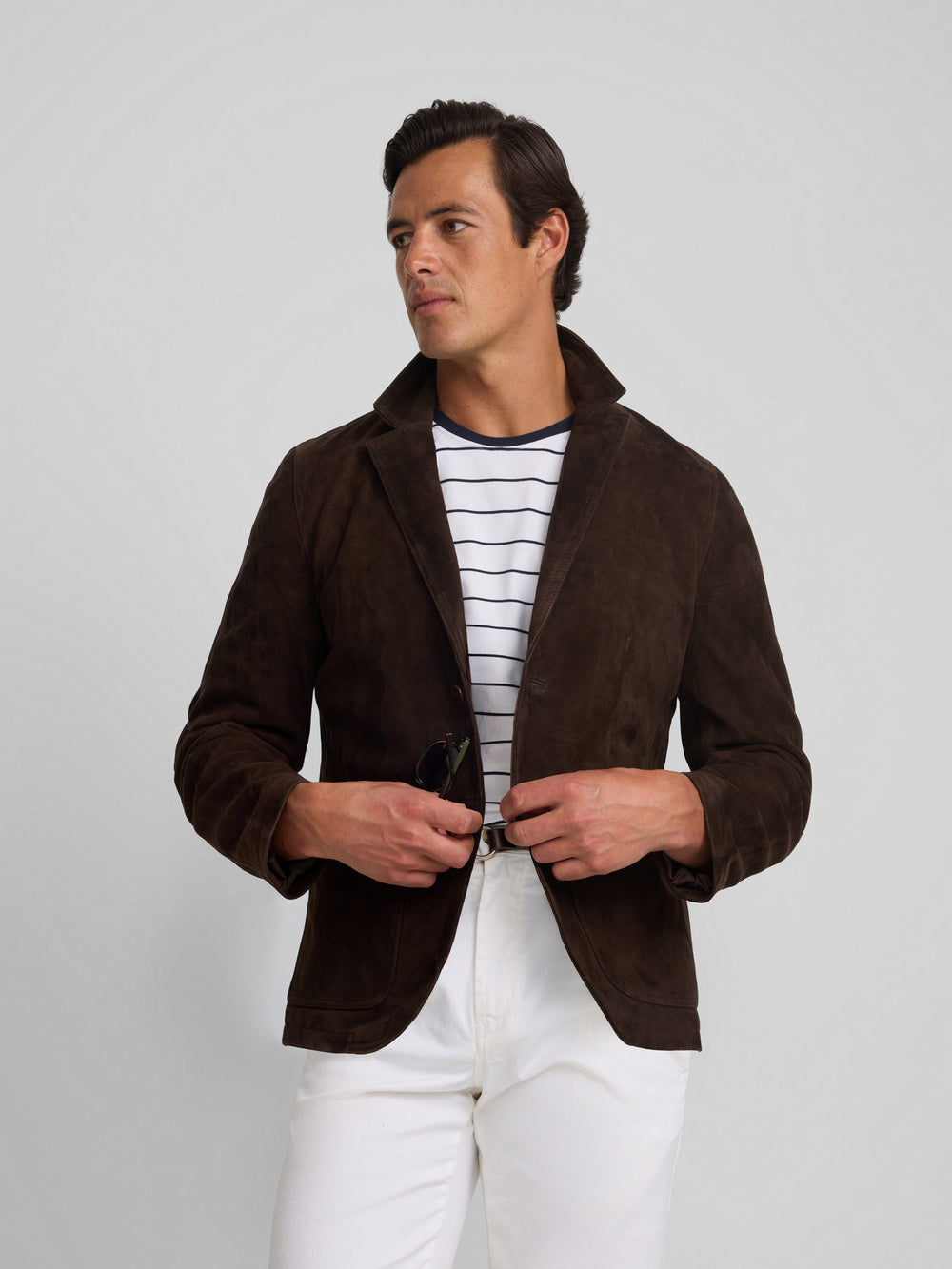 Semiblazer cruise pele castanha